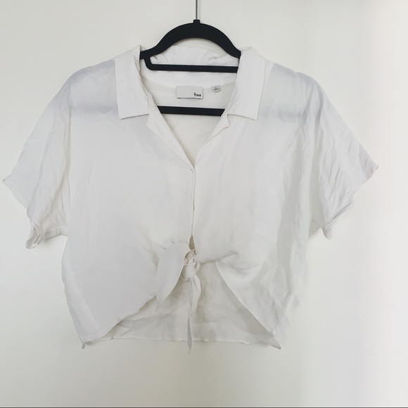 Wilfred Free Tie-front “Huang” Blouse | Aritzia - Picture 6 of 7